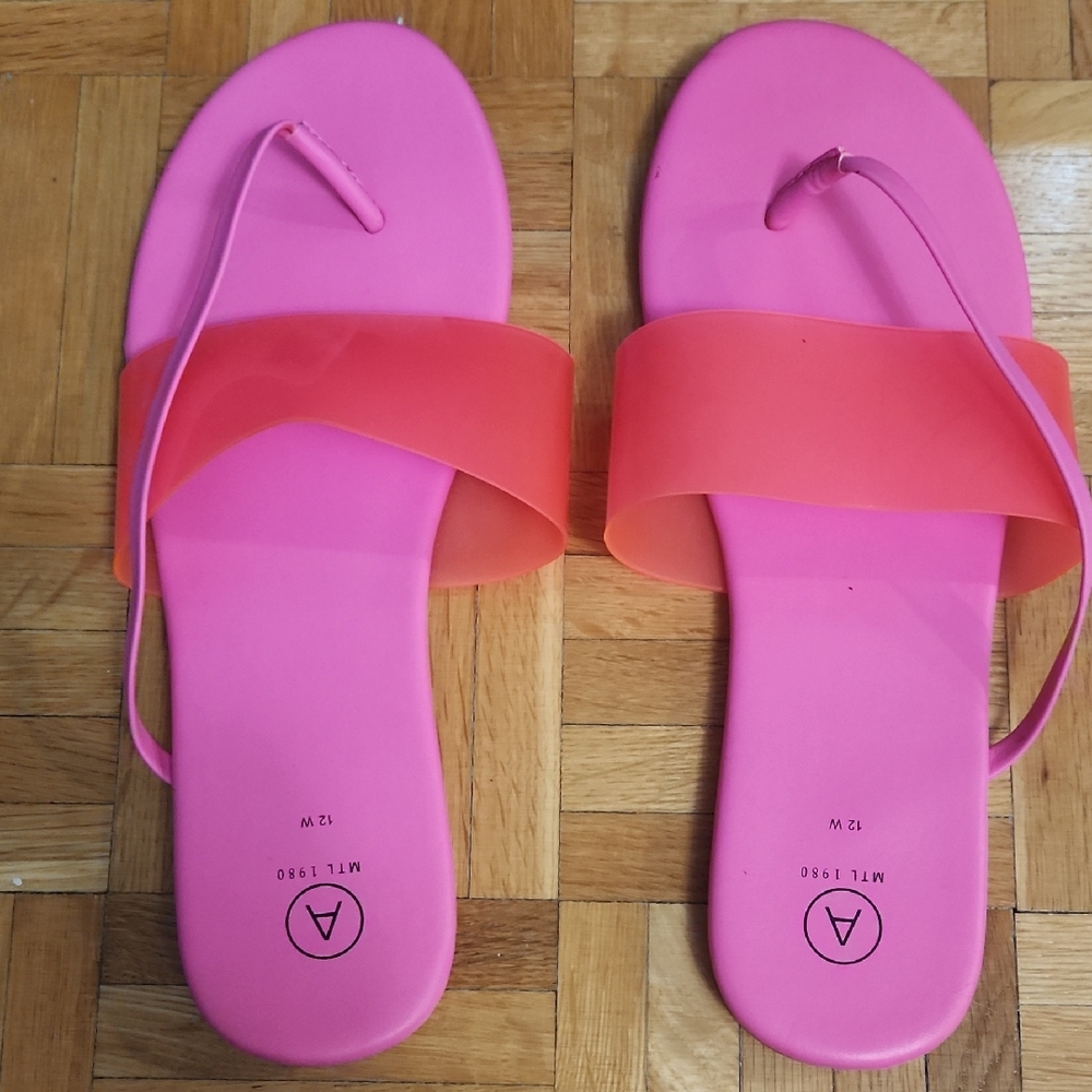 MTL 1980 Vibrant Pink and Orange Sandals